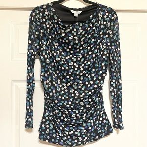 New Counterparts Polka Dot Blouse. Size L